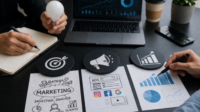 La diferencia entre marketing, publicidad y mercadotecnia (y por qué muchas empresas los confunden… y pierden dinero por eso)